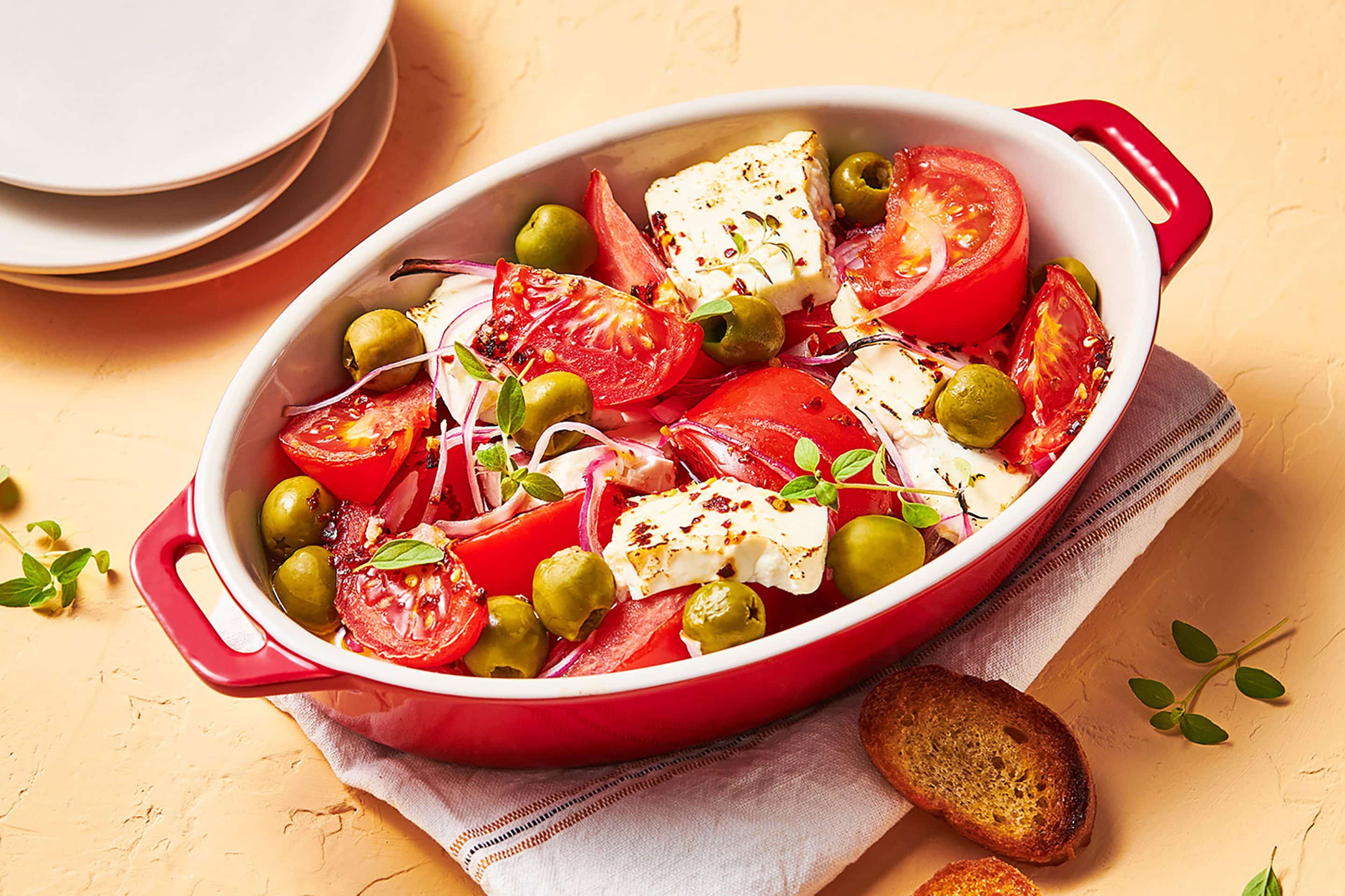 Image of feta and tomatoes