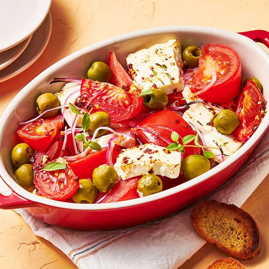 Image of feta and tomatoes