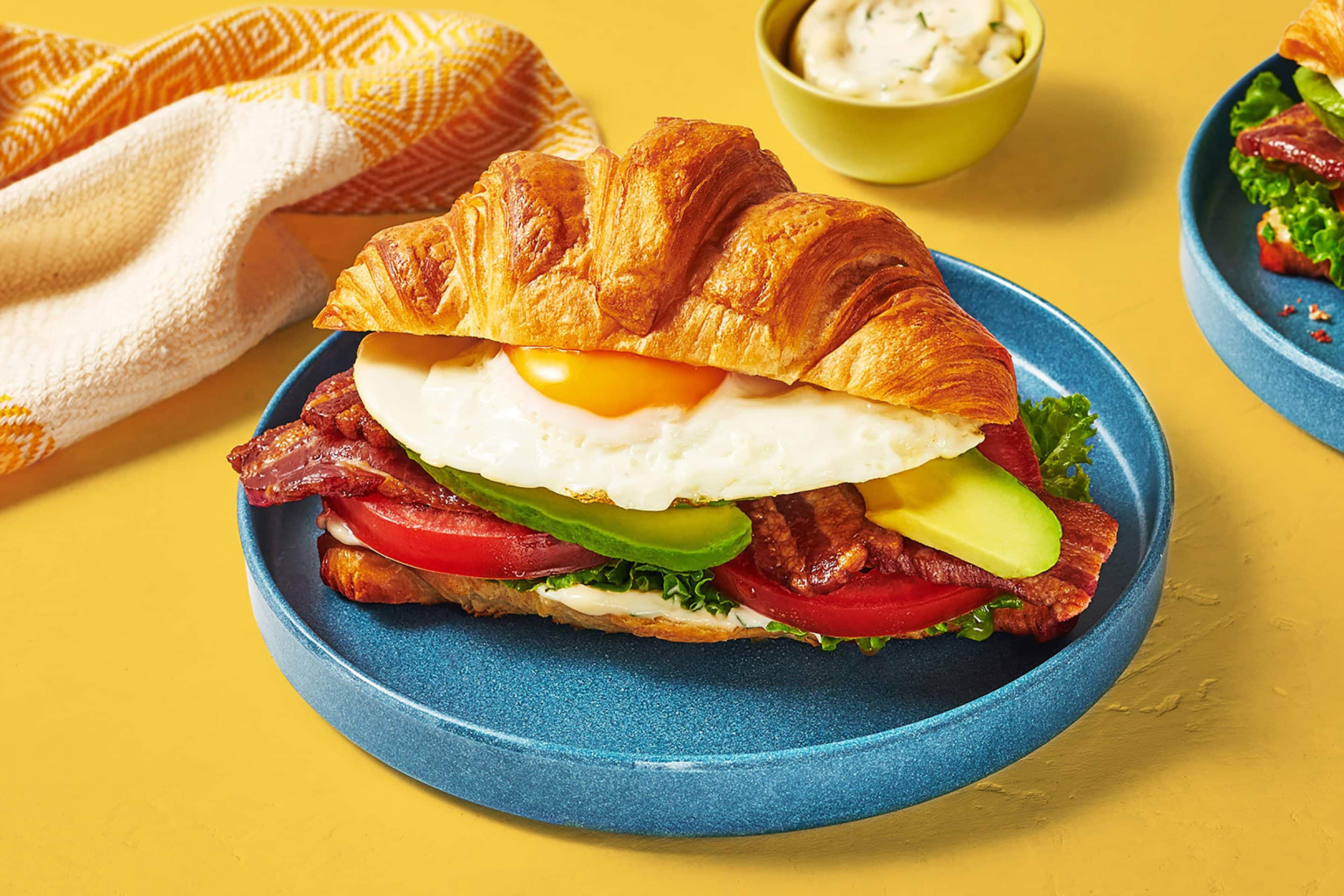 Image of egg sandwich