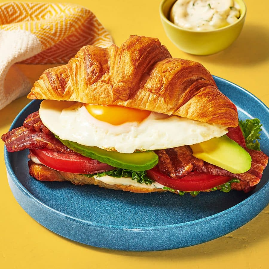 Image of egg sandwich