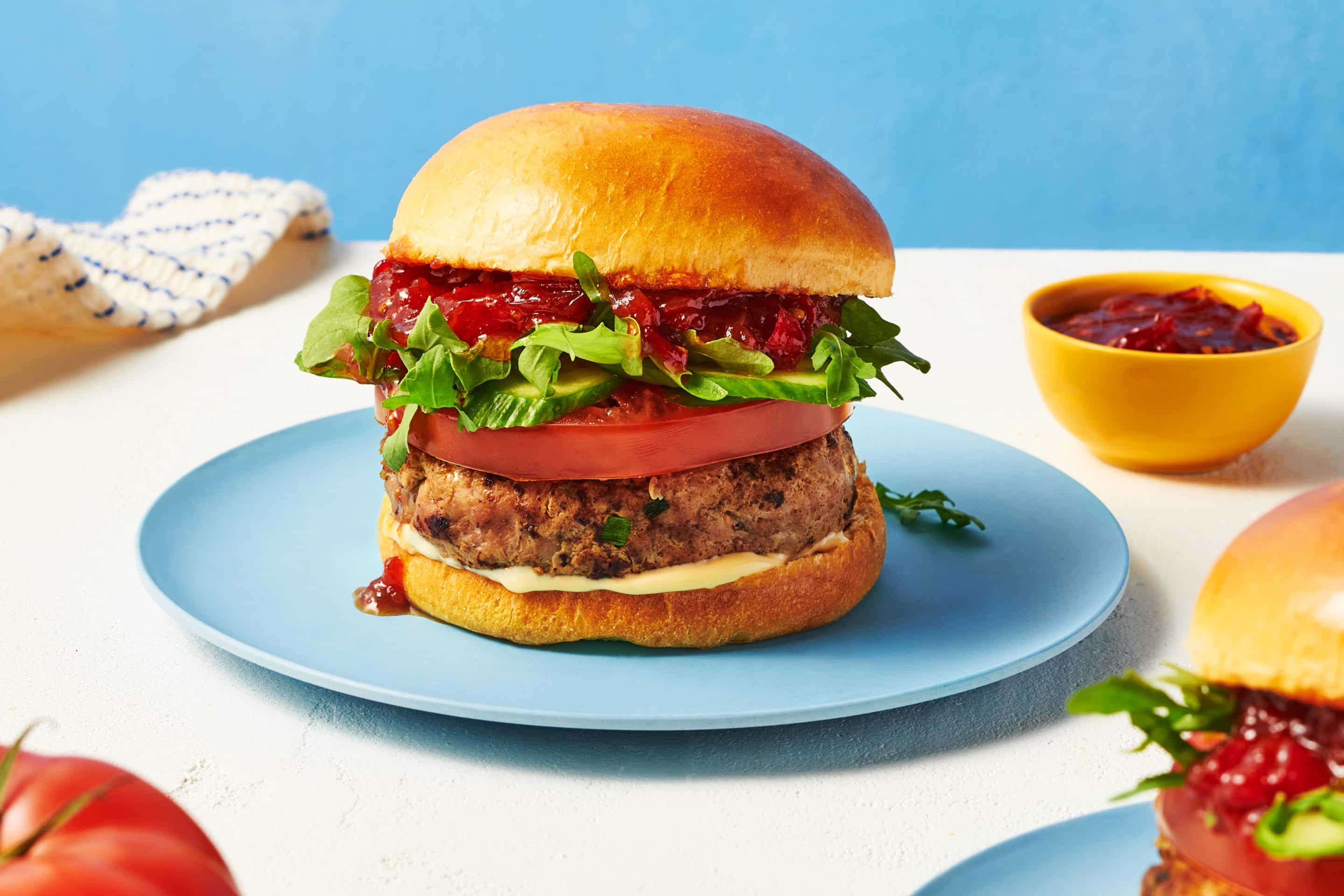 Image of turkey burger recipe