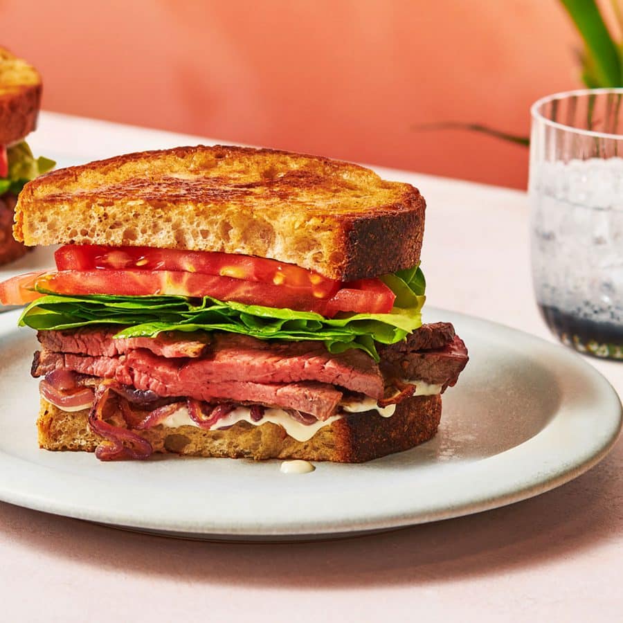 Image of steak sandwich