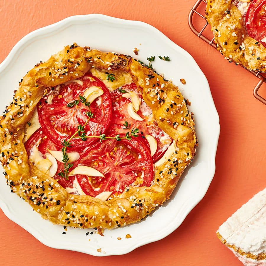 Image of tomato galettes recipe