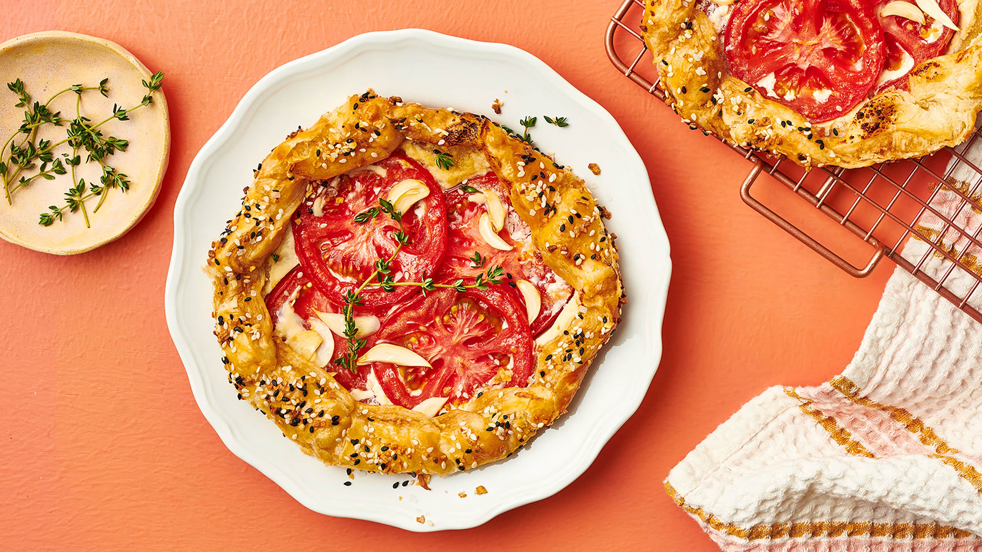 Tomato Galettes - Backyard Farms