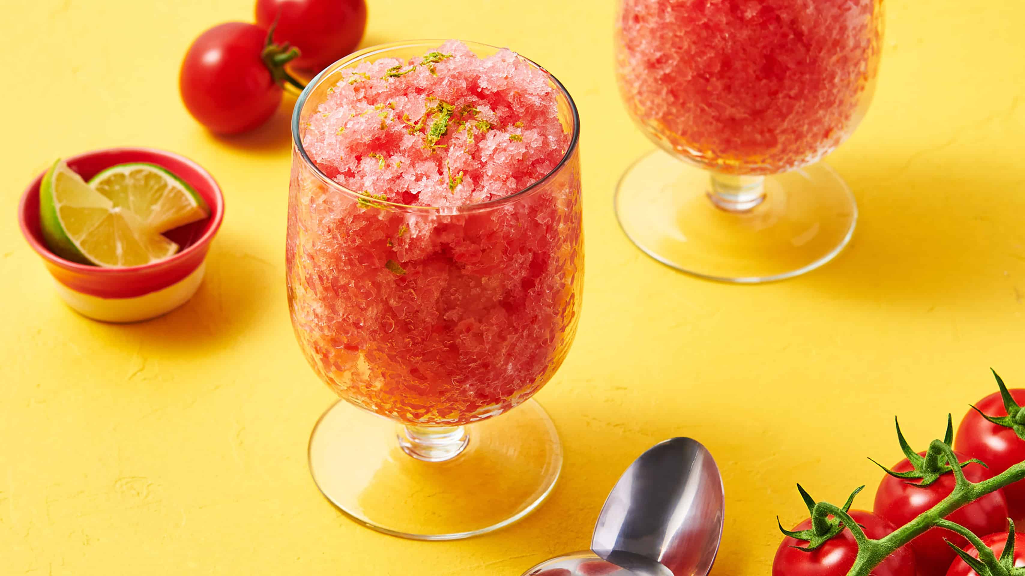 Watermelon-Tomato Granita